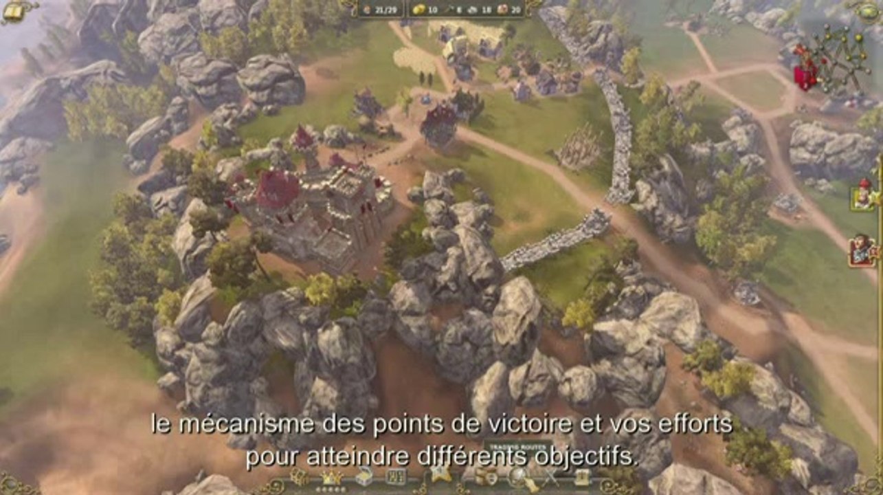 The Settlers 7 : A l'aube d'un nouveau royaume - Les points de victoire