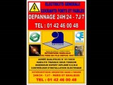 DEPANNAGE ELECTRICITE PARIS 6eme - 0142460048 - ELECTRICIEN DISPO 24/24 7/7
