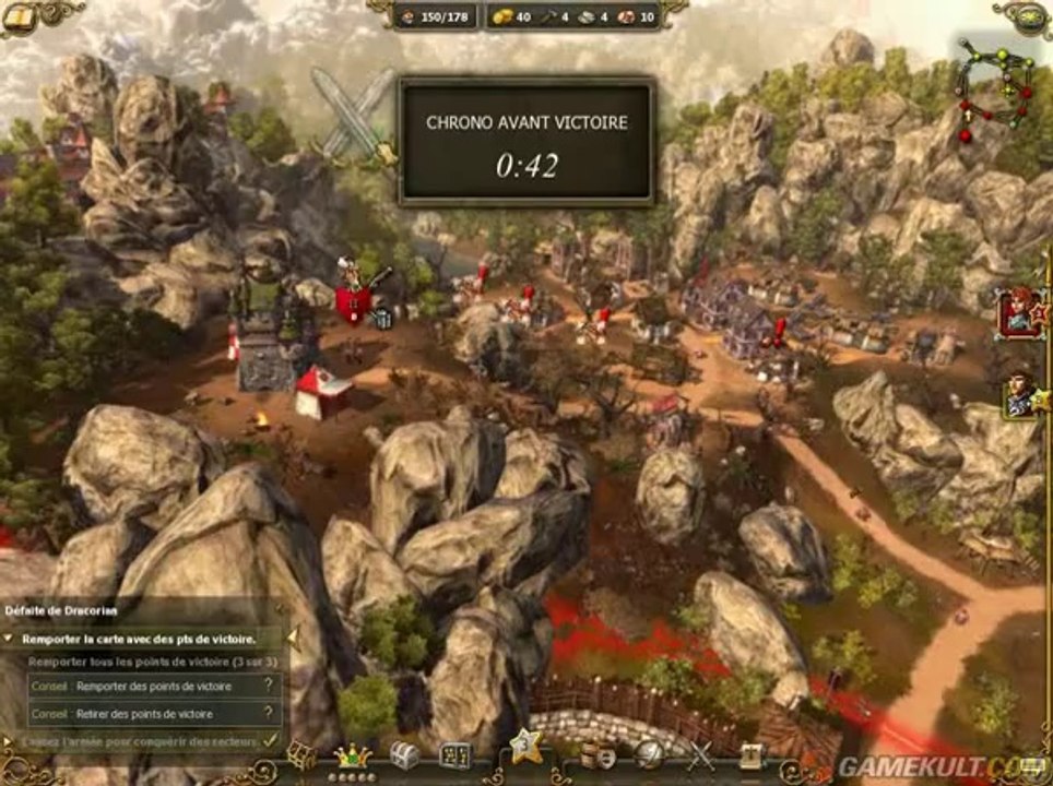 The Settlers 7 : A l'aube d'un nouveau royaume - Peu importe l'économie, pourvu qu'on ait la victoire