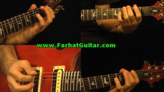 One - Metallica Guitar Lesson 1,1/12 www.FarhatGuitar.com