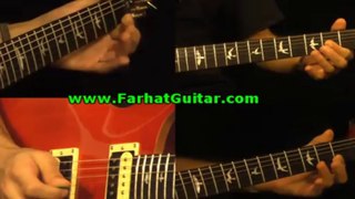 One - Metallica Guitar Lesson 2,1/12 www.FarhatGuitar.com