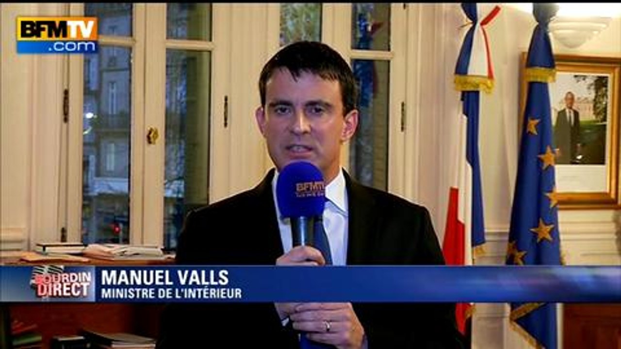 Manuel Valls: "Il ne peut pas y avoir d'interdiction générale" de Dieudonné - 10/01