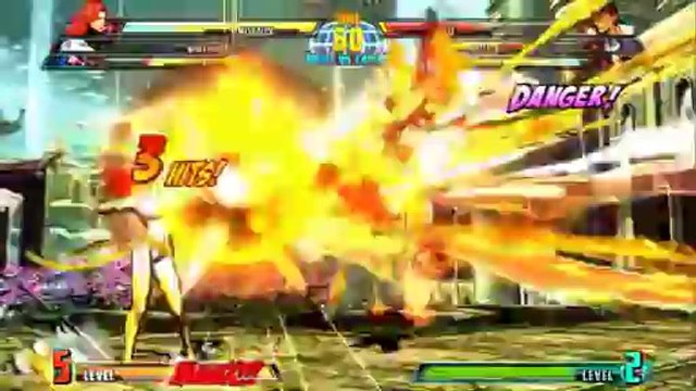 Marvel vs Capcom 3 : Fate of Two Worlds - Sentinel dominant