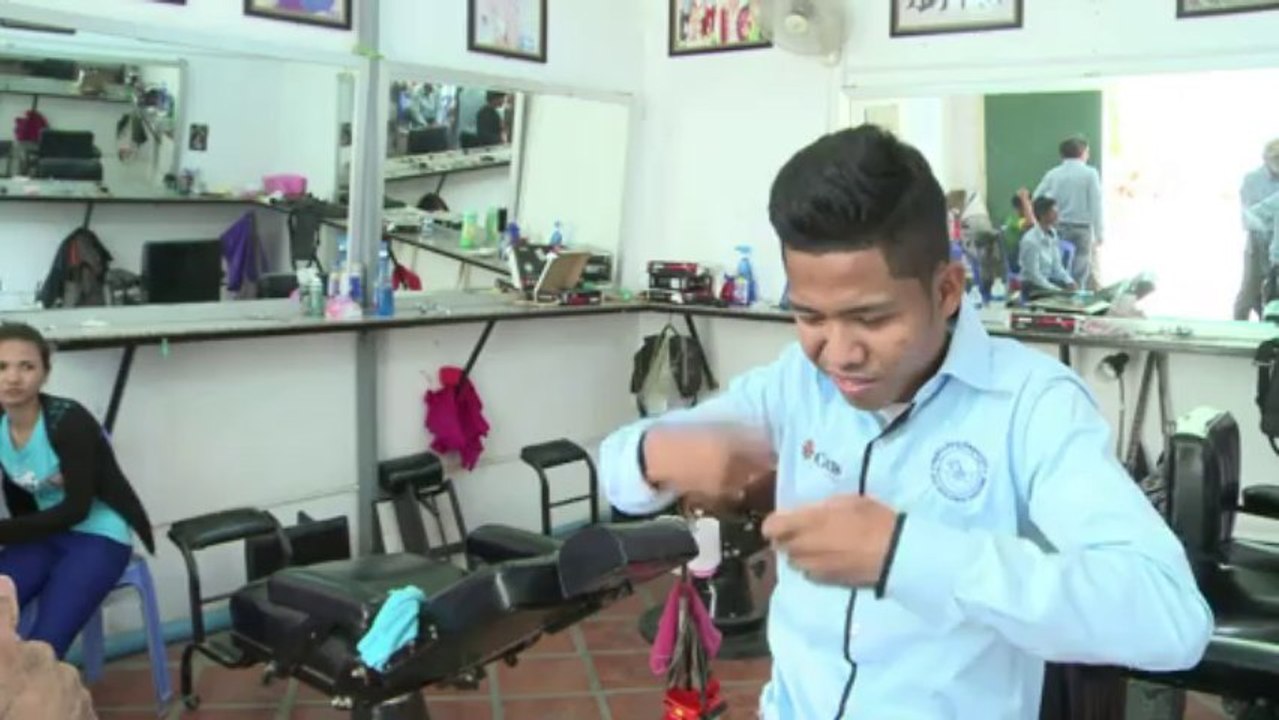 Sign language frees Cambodian deaf from 'prison'