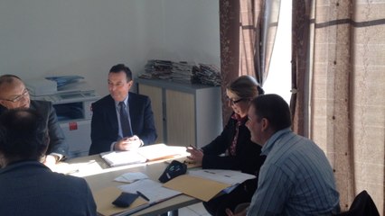 AEG : rencontre avec les élus et représentant de l'Etat