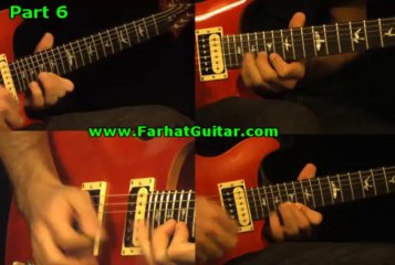 One - Metallica Guitar Lesson 6/12 www.FarhatGuitar.com