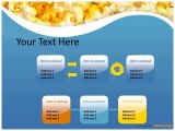 Popcorn PowerPoint Template Slides