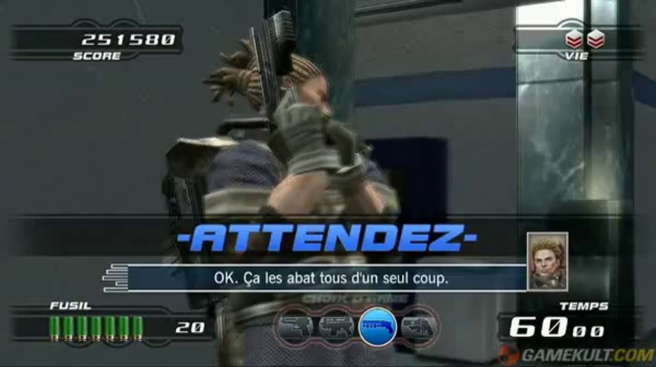 Time Crisis 4 - Vilains moustiques