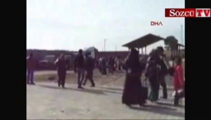 Suriye'deki çatışmalar kameralara yansıdı