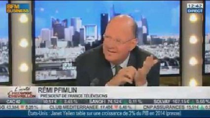 Rémy Pflimlin, France Télévisions, dans L’Invité de BFM Business - 10/01