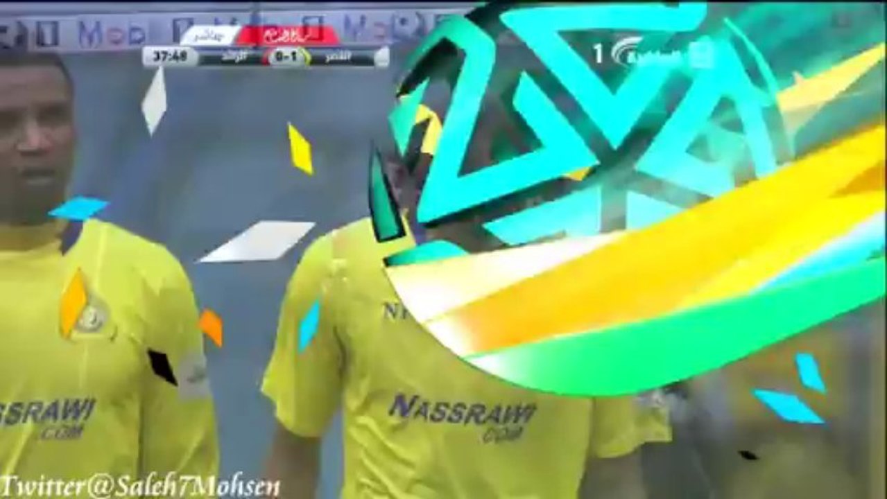 هدف النصر الأول عماد الحوسني - النصر ضد الرائد