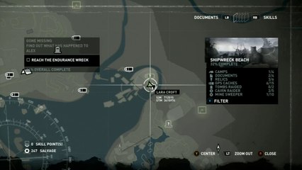 Tomb Raider - Plage - Replique 3