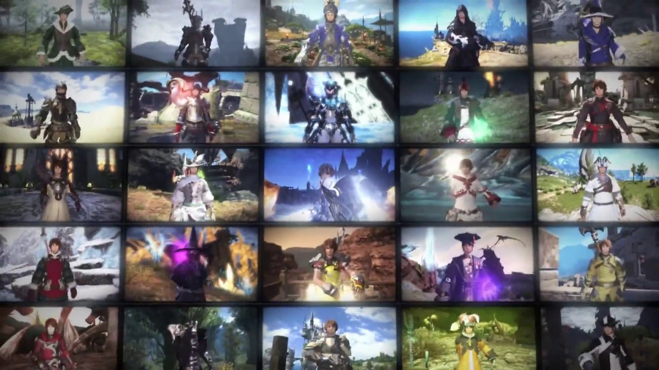 Final Fantasy XIV : A Realm Reborn - Pub Japon "Parallel Visions"
