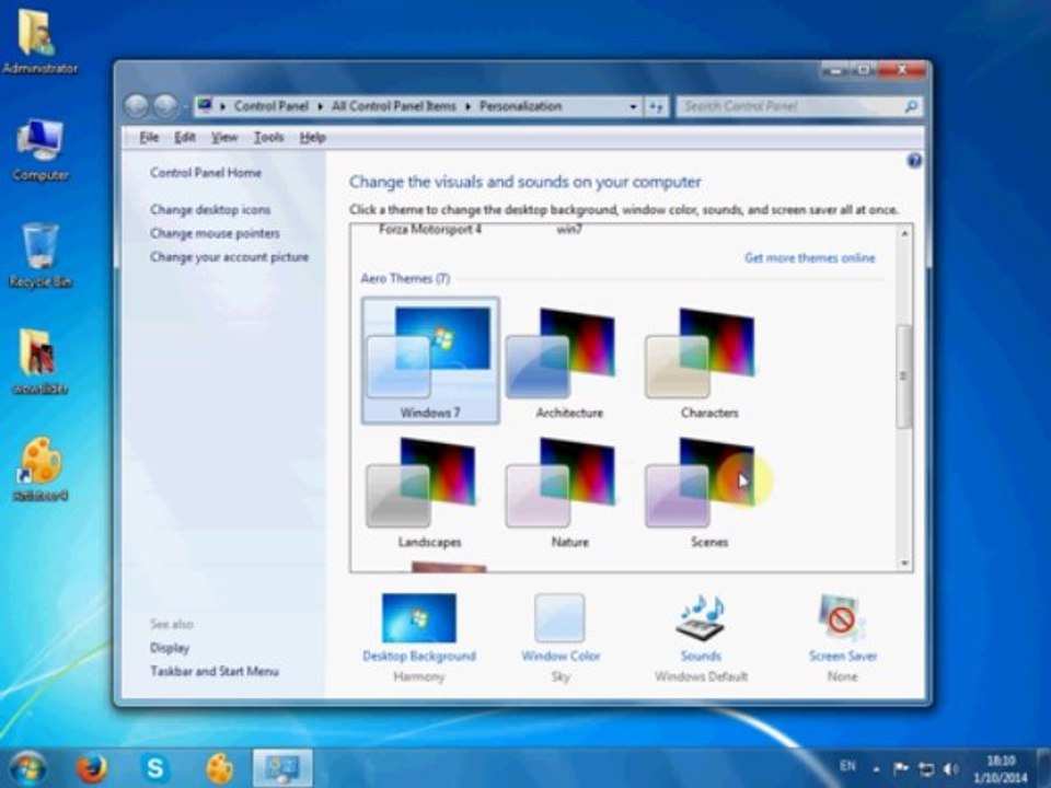 How To Windows 7 glass