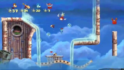 Rayman Origins - Le serpentin