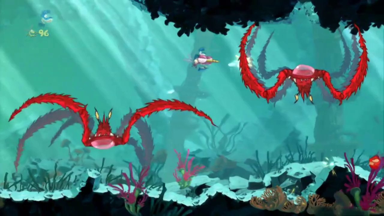 Rayman Origins - La balade aquatique du moustique