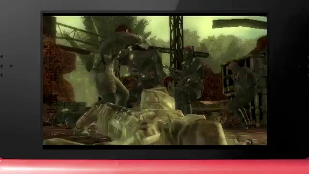 Metal Gear Solid Snake Eater 3D - Vidéo de gameplay