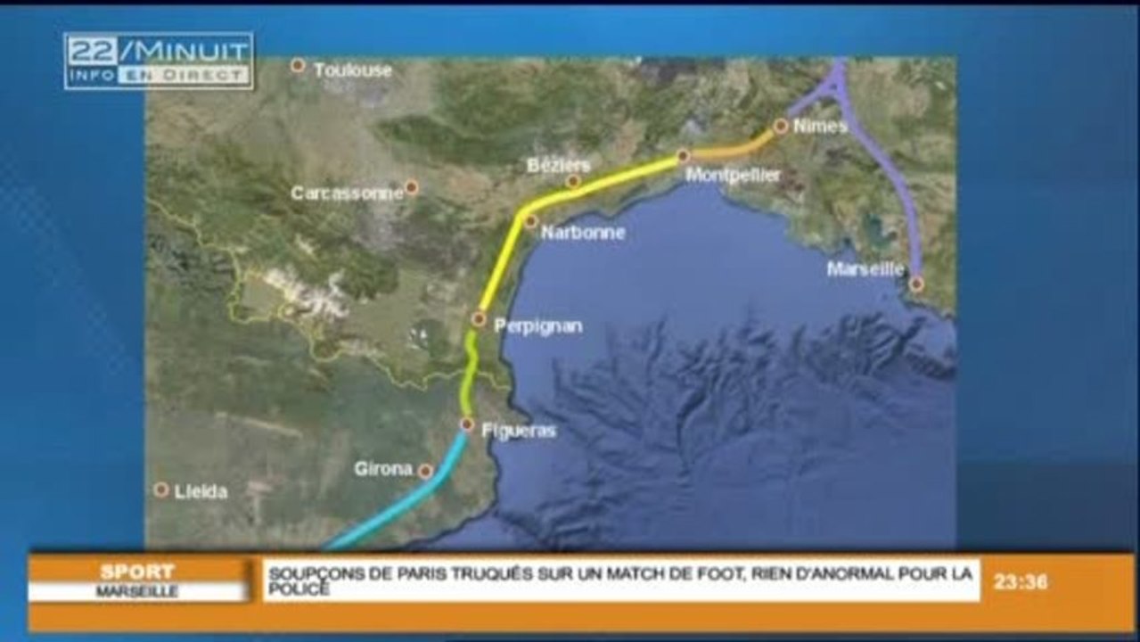 La LGV Montpellier - Perpignan à nouveau sur les rails