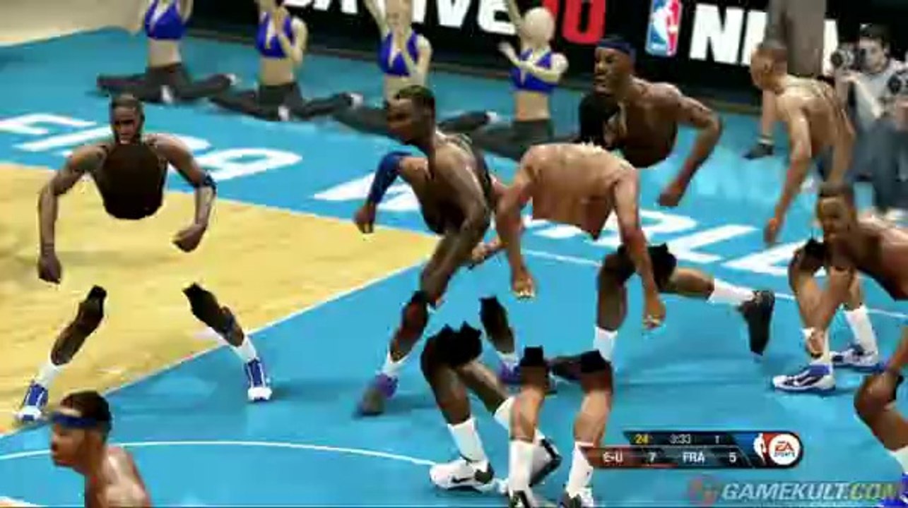NBA Live 10 - France vs Etats - Unis