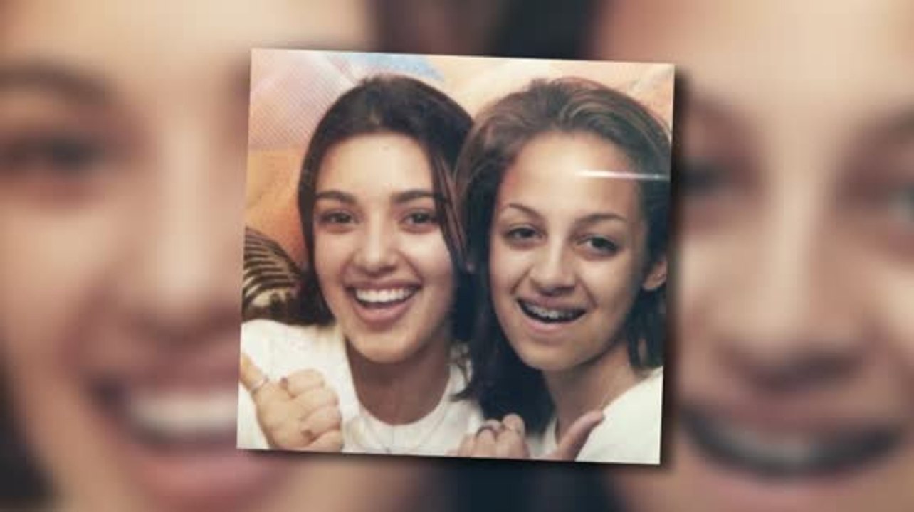 Kim kardashian teilt jugendbild mit nicole richie