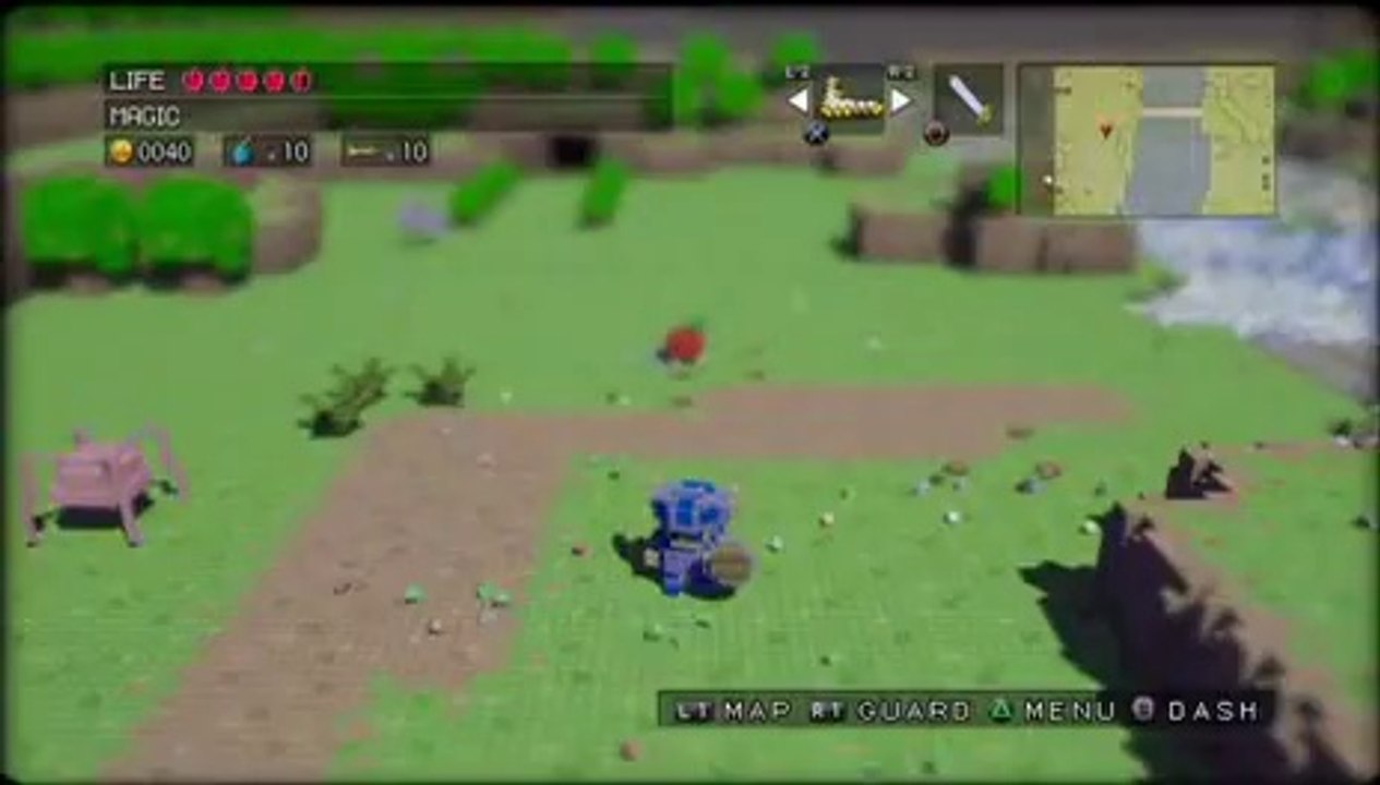 3D Dot Game Heroes - Sword