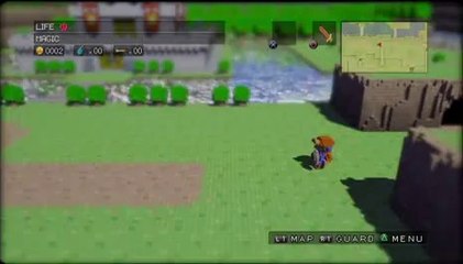 3D Dot Game Heroes - Spelunker