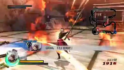 Sengoku Basara Samurai Heroes - Gameplay Chosakabe