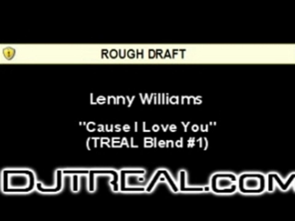 Lenny Williams - Cause I Love You
