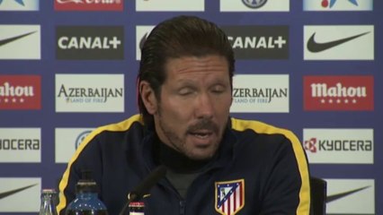 Simeone: ''Qué Messi se ponga bien: lo necesitamos para el Mundial''