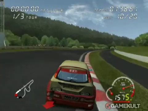 TOCA Race Driver - Mont Fuji pas le permis