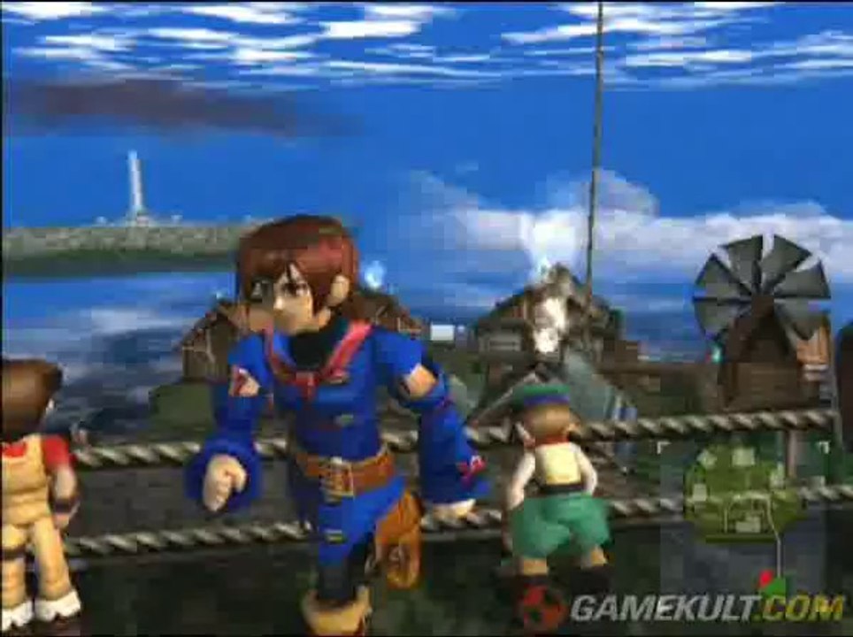 Skies of Arcadia Legends - Visite à l'île des p...