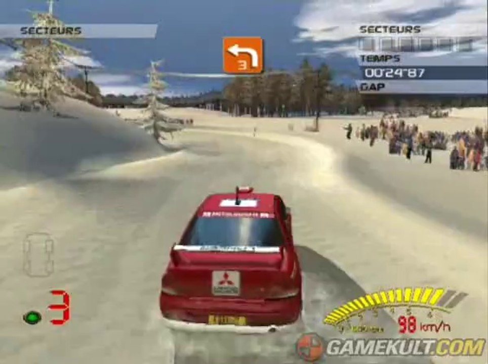 V-Rally 3 - La neige ça glisse