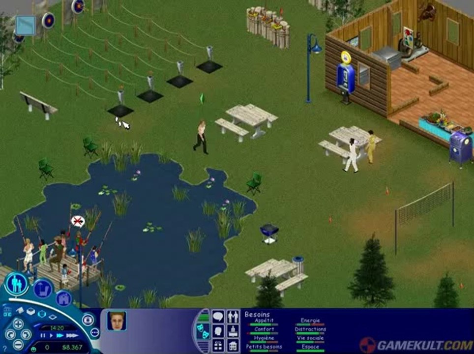 Les Sims : En vacances - Détente en pleine air