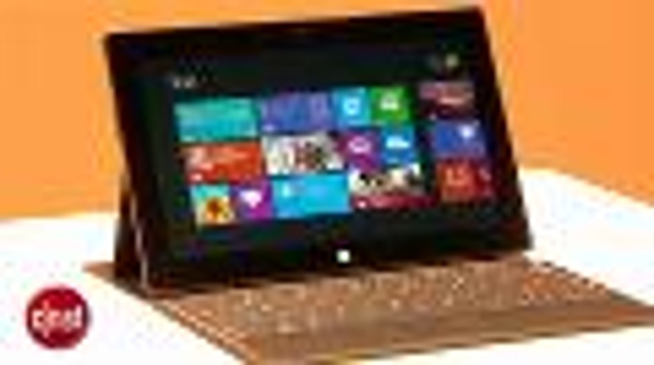 Tablette Microsoft Surface sous Windows 8