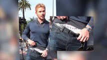 Kellan Lutz Flashes Underwear While On Extra TV