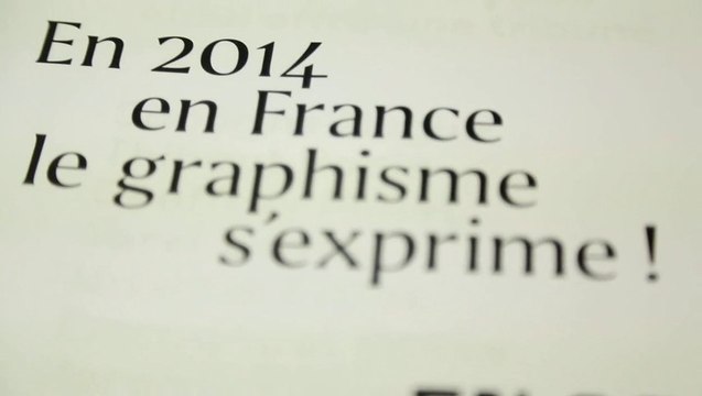 Identité visuelle de «Graphisme en France 2014» conçue par Building Paris