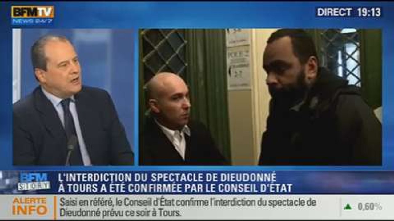 BFM Story: le Conseil d’Etat a confirmé l’interdiction du spectacle de Dieudonné à Tours - 10/01