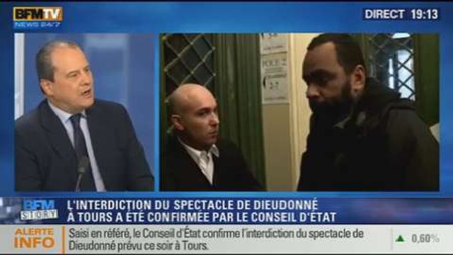 BFM Story: le Conseil d’Etat a confirmé l’interdiction du spectacle de Dieudonné à Tours - 10/01