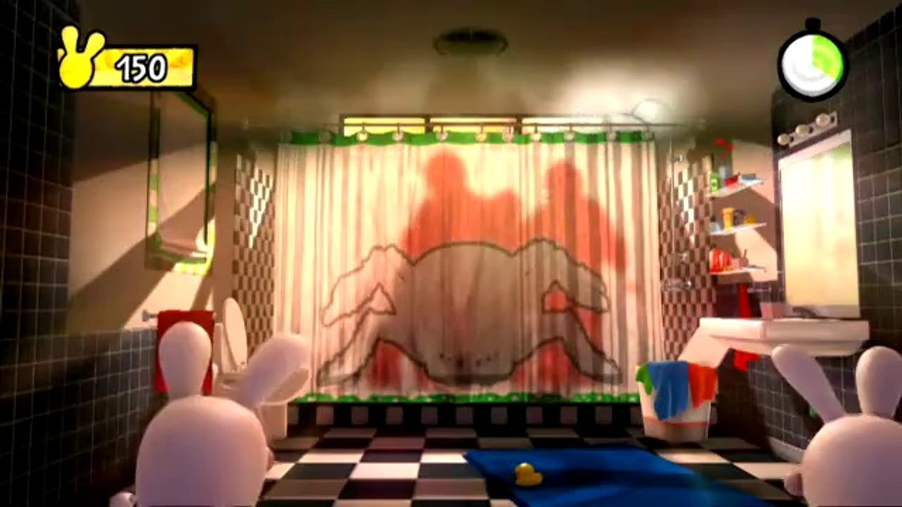 Les Lapins Crétins Partent en Live - Ombres chinoises