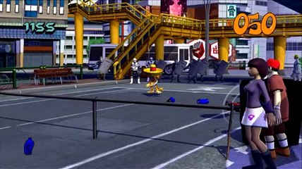 Sega Superstars Tennis - Mini-jeu Jet Set Radio