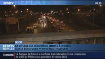 BFMTV Replay: Boulevard périphérique de Paris: l’impact de la vitesse limitée à 70 km/h - 10/01