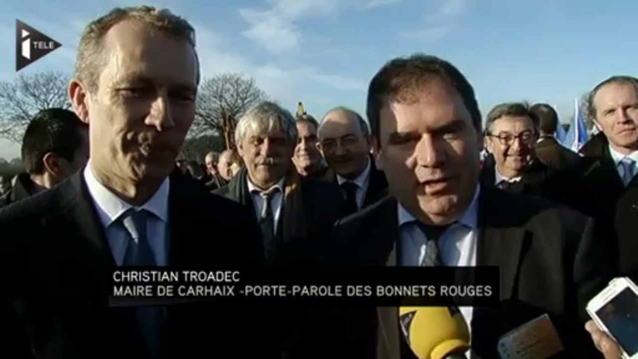 Quand les Chinois réunissent gouvernement et Bonnets rouges !