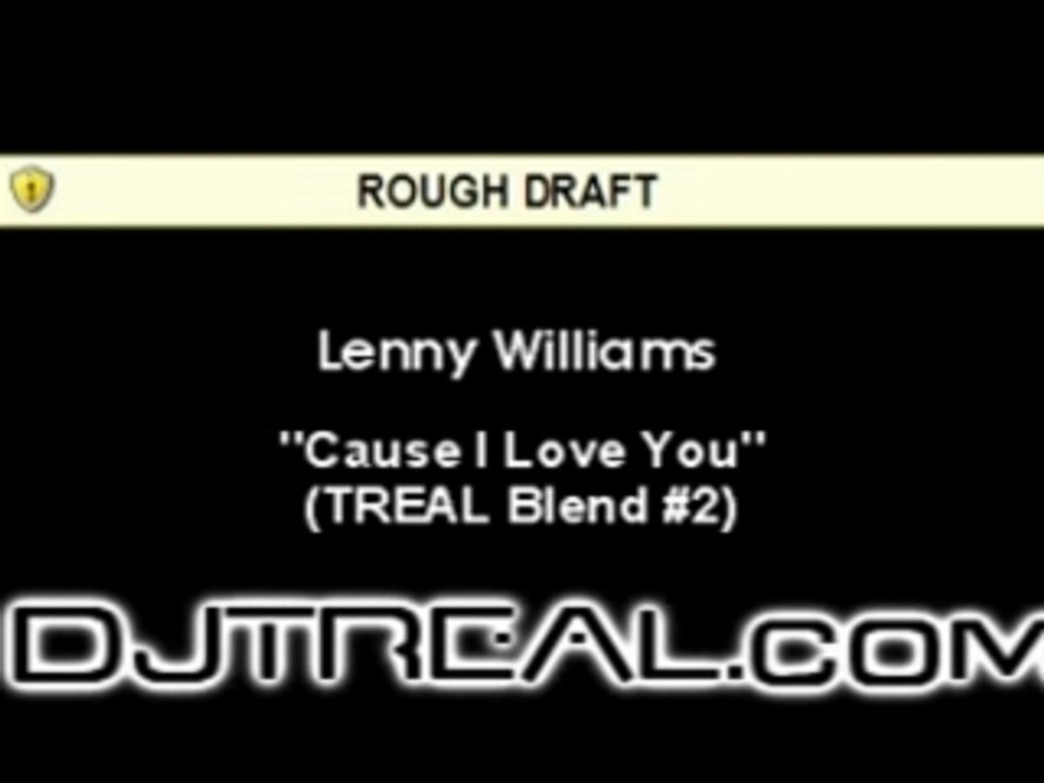Lenny Williams - Cause I Love You