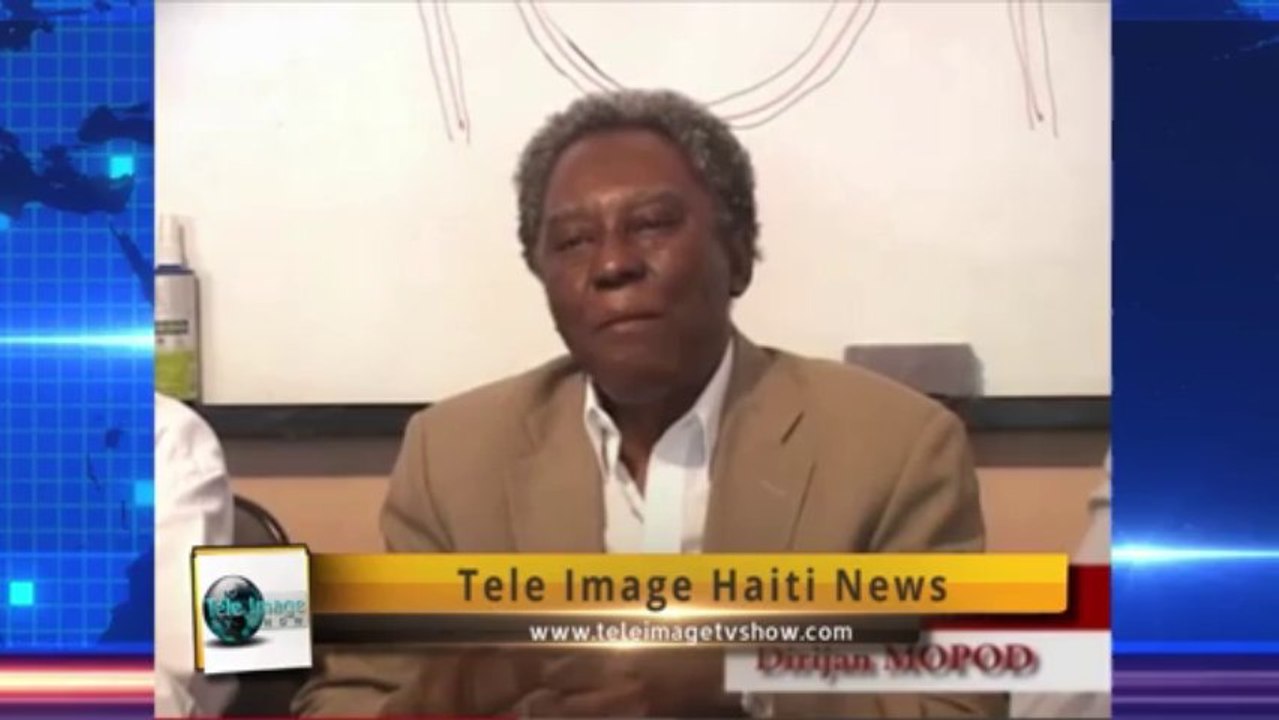 TELE IMAGE HAITI NEWS DESK WITH VALERIO