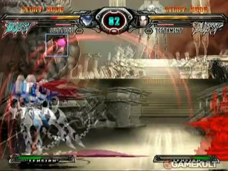 Guilty Gear XX Accent Core Plus - Justice handicapée