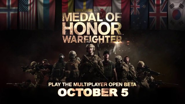 Medal of Honor Warfighter - Annonce de la bêta