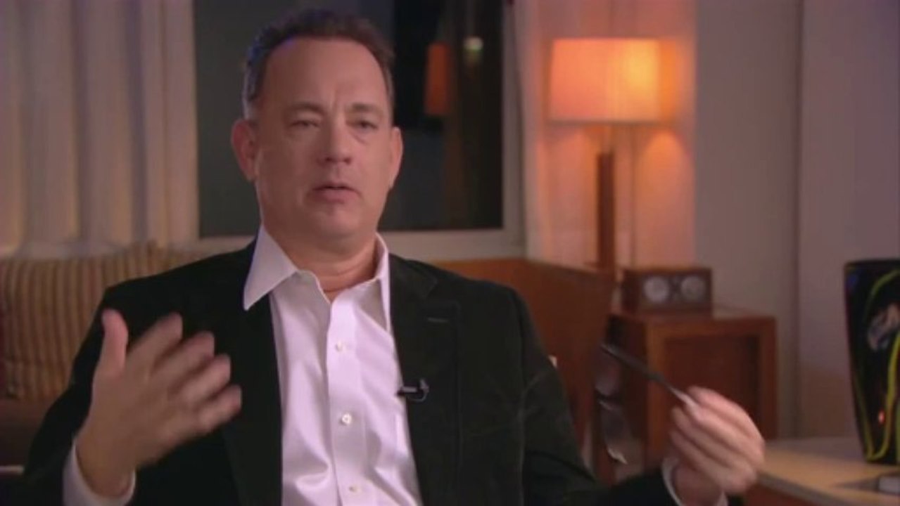 Saving Mr. Banks- Tom Hanks 'Walt Disney' On Set Interivew