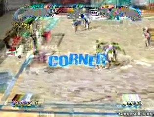 Pro Beach Soccer - Un corner