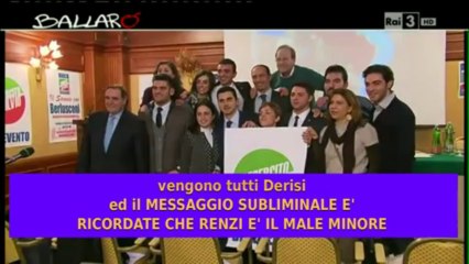 Analizziamo la TV di Potere. Ballarò surreale inverte Renzi con Grillo