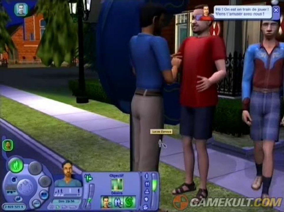 Les Sims : Histoires de vie - Drague et Bowling avec Lucas Zanova